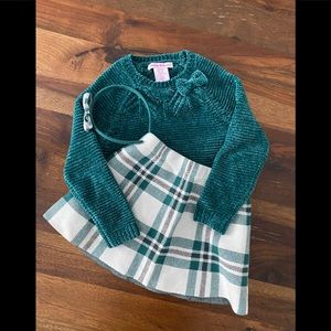Tommy Bahama 4T skirt/sweater set